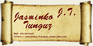 Jasminko Tunguz vizit kartica